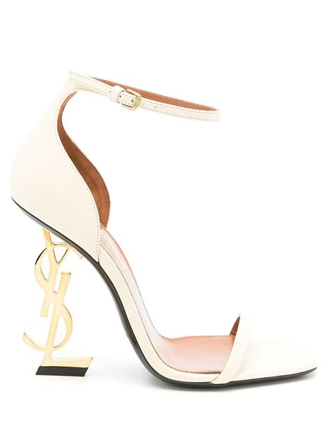 ysl opyum pumps white|ysl high heels price list.